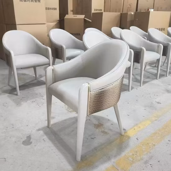 Sillas de comedor con reposabrazos modernos para desayunador, cafeterías, cafetería, patas de madera, sillas de café para Catering