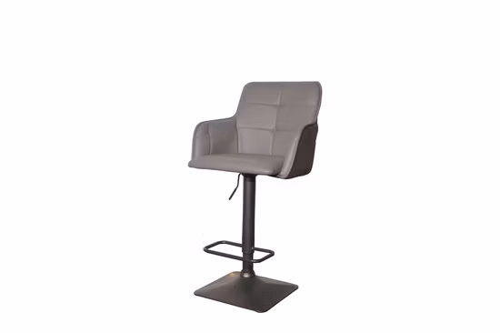 Silla de bar ajustable, taburete alto giratorio de metal, silla de bar para comedor