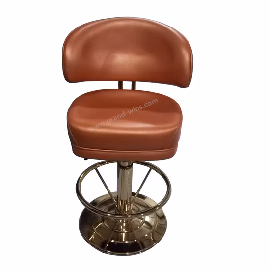 Silla de barra de metal portátil vendedora caliente para casino